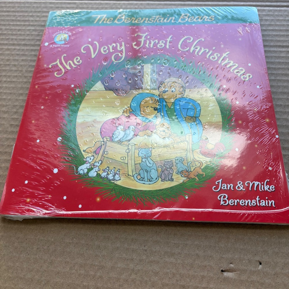 The Berenstain Bears The Very First‎ Christmas Set of 3 Books New Sealed